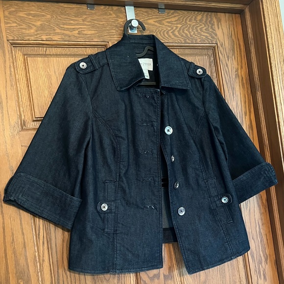 White House Black Market Denium Jacket - Picture 7 of 7